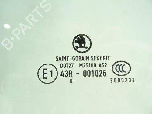 front-left-door-window-skoda-superb-ii-3t4-2008-2009-2010-2011-2012-2013-2014-2015-23933456 main image