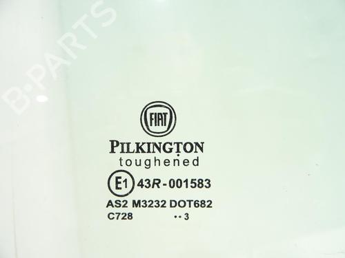 Front right door window FIAT 500 (312_) 1.0 Mild Hybrid (312.AYD1B) | BP27405256C19 