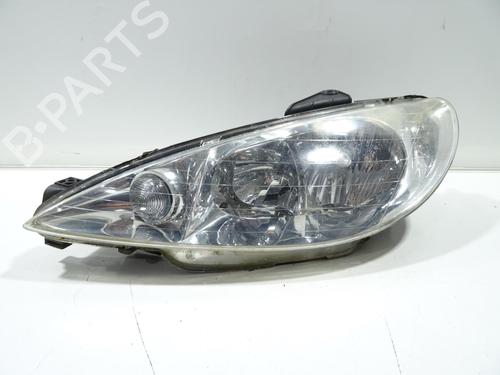 Used Left headlight PEUGEOT 206 SW (2E/K) 1.4 HDi (68 hp) 33022587