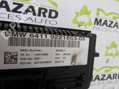 Used Climate control Climate control BMW 1 (E81) [2006-2012] 20071524 20071524