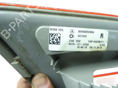 Used Right tailgate light Right tailgate light MERCEDES-BENZ B-CLASS Sports Tourer (W246, W242) B 180 CDI (246.200) (109 hp) 34184439 34184439