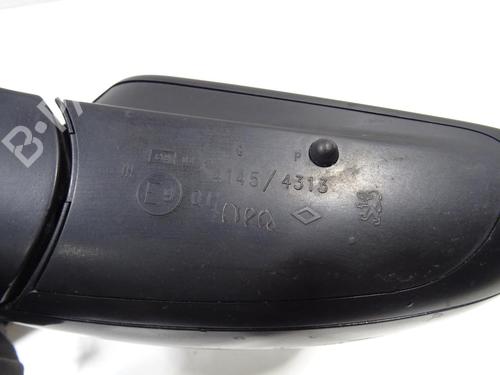 Right mirror PEUGEOT 407 (6D_) 2.0 HDi 135 (6DRHRH, 6DRHRE, 6DRHRG, 6DRHRJ) | BP20332108C27 