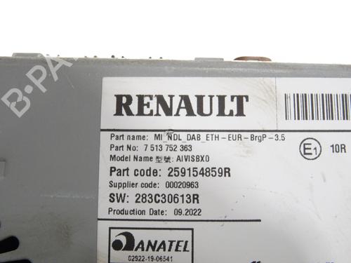 Radio RENAULT CLIO V (B7_) 1.6 E-TECH 140 (B7MU) | BP37725820E6 - Image 3