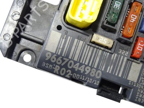 Fuse box CITROËN C5 III (RD_) 2.0 HDi 140 (RDRHF8, RDRHFA, RDRHA8, RDRHAJ) | BP36301880E1 - Image 2