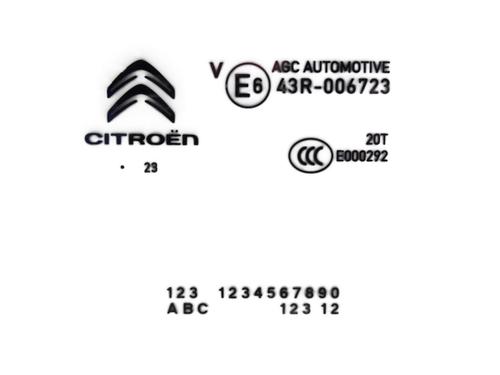 rear-right-door-window-citroen-c3-iii-sx-2016-40530194 main image
