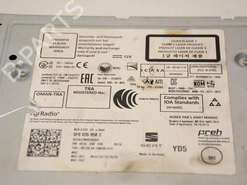 Used Radio Radio SEAT ARONA (KJ7, KJP) 1.0 TSI (116 hp) 33634395 33634395