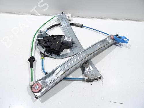 Used Front left window mechanism PEUGEOT 208 I (CA_, CC_) 1.6 HDi (92 hp) 32066877