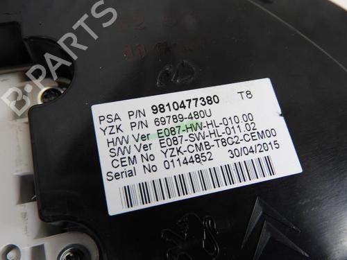 Instrument cluster PEUGEOT 5008 (0U_, 0E_) 2.0 HDi 150 / BlueHDi 150 | BP20045223C47 