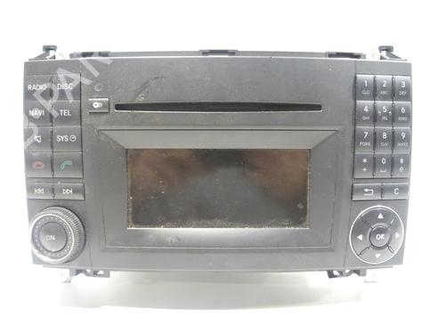 Used Radio MERCEDES-BENZ A-CLASS (W169) A 180 CDI (169.007, 169.307) (109 hp) 27890761