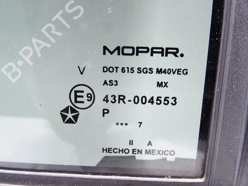 Used Rear right door window Rear right door window JEEP WRANGLER III (JK) 2.8 CRD (177 hp) 33829068 33829068