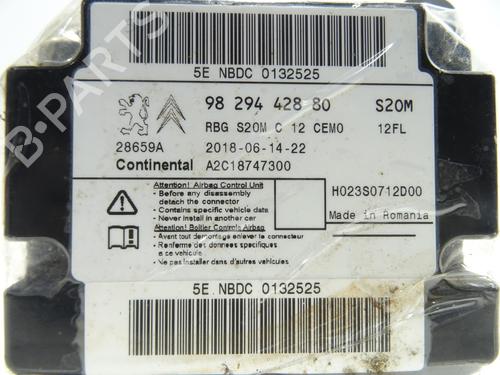 ECU airbags CITROËN C3 / C3 ORIGIN III (SX) 1.2 VTi 82 | BP22320231M53 