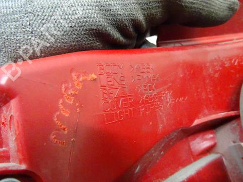 Right taillight PEUGEOT 208 I (CA_, CC_) 1.6 VTi | BP20040905C35 
