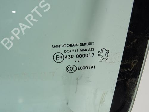 Front left door window PEUGEOT 207 CC (WD_) 1.6 HDi | BP20694101C18 