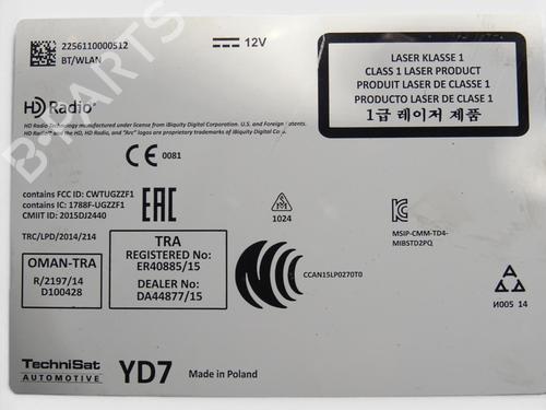 Radio VW BEETLE (5C1, 5C2)  | BP34219148E6  - Image 7