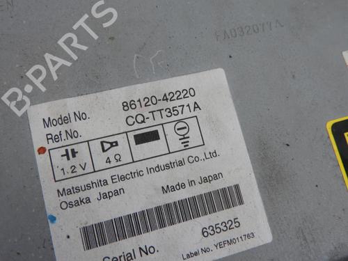 Used Radio TOYOTA RAV 4 III (_A3_) 2.2 D 4WD (ALA30_, ALA30R) (136 hp) 20068691