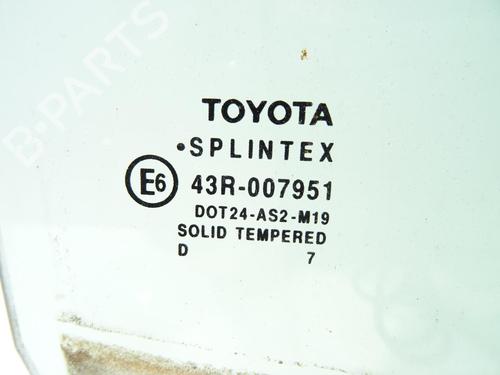 Front right door window TOYOTA YARIS (_P9_) 1.4 D-4D (NLP90_, NLP90R) | BP29585620C19 