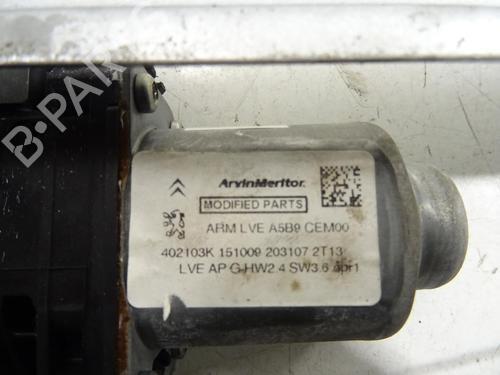 Front left window mechanism CITROËN BERLINGO MULTISPACE (B9) 1.6 HDi 110 | BP31602386C22 