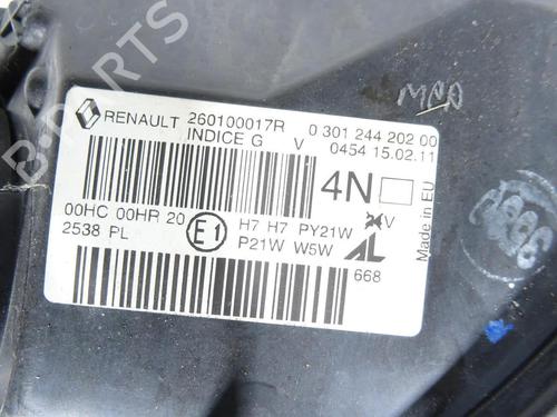 Right headlight RENAULT MEGANE CC (EZ0/1_) 1.9 dCi (EZ0J, EZ1S) | BP32083924C29 