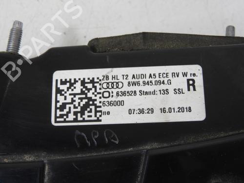 Used Right tailgate light Right tailgate light AUDI A5 Convertible (F57, F5E) 2.0 TFSI (190 hp) 20052884 20052884
