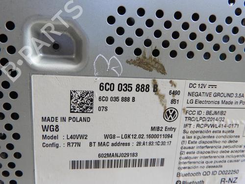 Radio VW POLO V (6R1, 6C1) 1.0 | BP20068809E6 