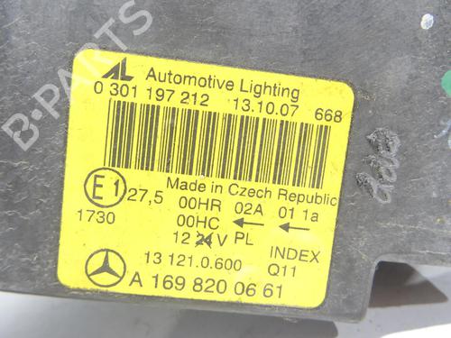 Højre forlygte MERCEDES-BENZ A-CLASS (W169) A 180 CDI (169.007, 169.307) | BP27980145C29 