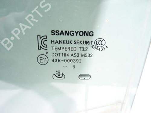Used Rear left door window Rear left door window SSANGYONG TIVOLI 1.6 XDi 160 (115 hp) 32192563 32192563