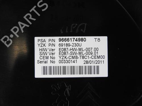 Used Instrument cluster PEUGEOT 3008 I MPV (0U_) 1.6 HDi (112 hp) 20052917