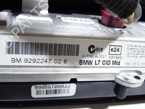 Used Display monitor Display monitor BMW 3 Touring (F31) 320 d xDrive (200 hp) 20049875 20049875