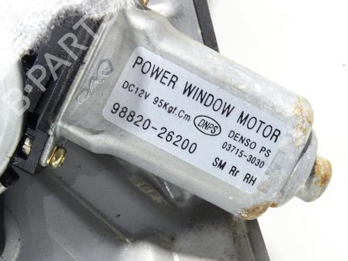 Rear right window mechanism HYUNDAI SANTA FÉ I (SM) 2.0 CRDi 4x4 | BP23785995C25 