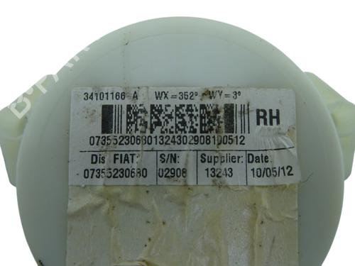 Front right seatbelt FIAT 500 (312_) 1.2 (312AXA1A) | BP37273114I25 - Image 4