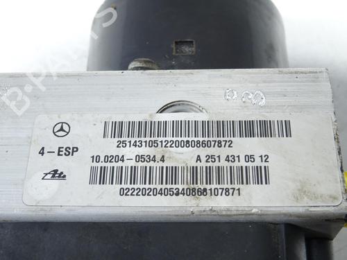 ABS pump MERCEDES-BENZ GL-CLASS (X164) GL 500 4-matic (164.886) | BP30081570M43