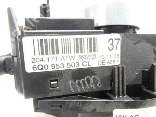 Steering column stalk VW POLO (9N_, 9A_) 1.4 TDI | BP23787911I23 