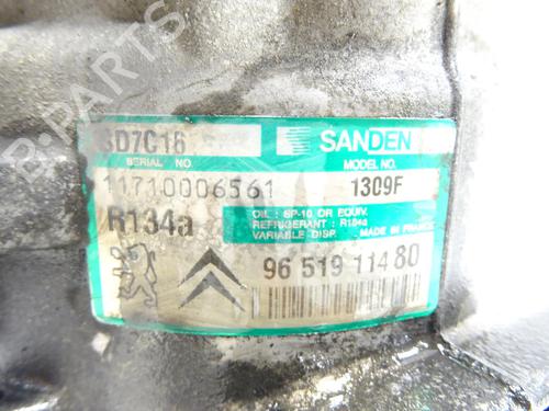 AC compressor PEUGEOT 307 SW (3H)  | BP28074505M34 