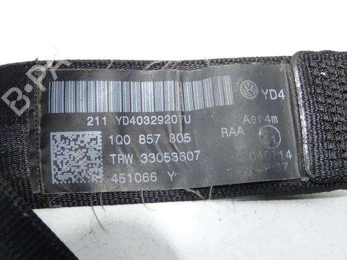 Used Rear left seatbelt Rear left seatbelt VW EOS (1F7, 1F8) 2.0 TDI (140 hp) 30542763 30542763