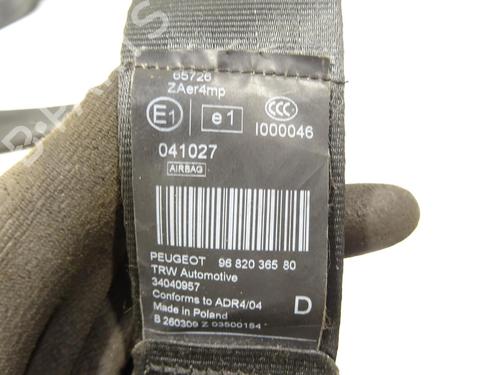 Front right belt tensioner PEUGEOT 3008 I MPV (0U_) 1.6 HDi | BP27573507C88 