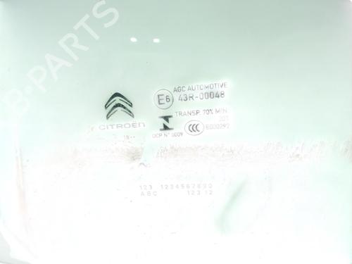 Dør rude ventre bagtil Dør rude ventre bagtil CITROËN C3 III (SX) 1.2 THP 110 (SXHNPS, SXHNZT, SXHNZ6) (110 hp) 35888524 35888524