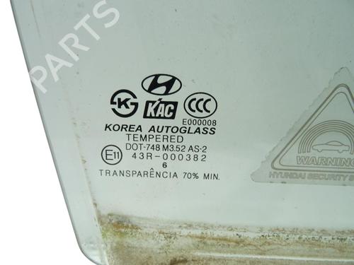 Used Front right door window Front right door window HYUNDAI TUCSON (JM) 2.0 CRDi (140 hp) 36148537 36148537
