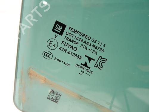 Used Rear right door window Rear right door window OPEL ASTRA K (B16) 1.5 CRDI (68) (122 hp) 30058962 30058962