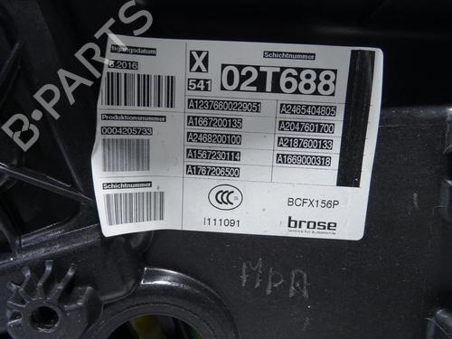 Front left window mechanism MERCEDES-BENZ GLA-CLASS (X156)  | BP29301047C22