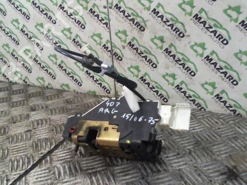 Used Rear left lock PEUGEOT 407 (6D_) 2.0 HDi 135 (6DRHRH, 6DRHRE, 6DRHRG, 6DRHRJ) (136 hp) 20073445