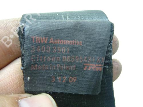 Used Front left seatbelt Front left seatbelt CITROËN C2 (JM_) 1.4 HDi (68 hp) 33946584 33946584