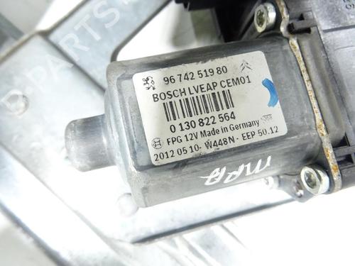 Front left window mechanism PEUGEOT 208 I (CA_, CC_) 1.6 HDi | BP32066877C22