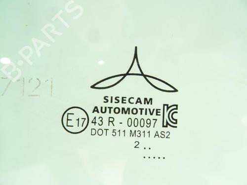 Rear right door window RENAULT CLIO V (B7_) 1.0 SCe 65 (B7MG) | BP25282744C21 