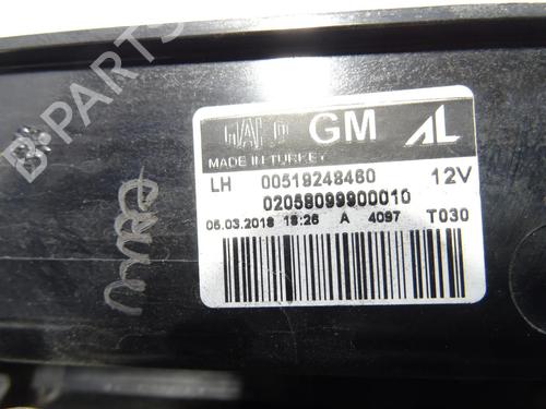 Left taillight OPEL COMBO Box Body/MPV (X12) 1.3 CDTI (B05) | BP20049385C34 