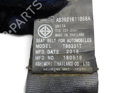 Used Rear right seatbelt Rear right seatbelt FORD RANGER (TKE) 2.2 TDCi 4x4 (160 hp) 39891214 39891214