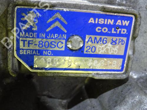 Gearbox CITROËN C5 III (RD_) 2.0 HDi (RDRHD8, RDRHDJ, RDRHR8, RDRHRJ) | BP20050043M3 