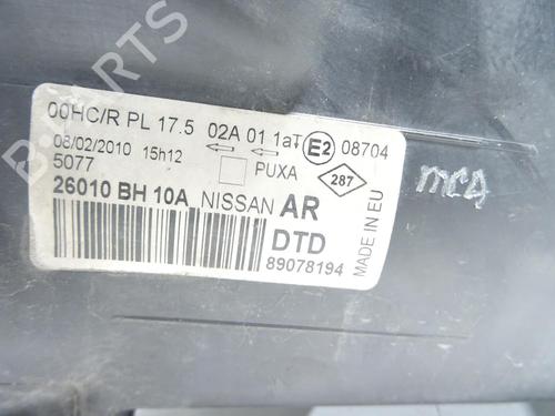 Right headlight NISSAN NOTE (E11, NE11) 1.5 dCi | BP33015094C29 - Image 6