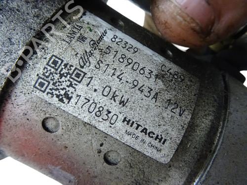 Startmotor Startmotor RENAULT CLIO II (BB_, CB_) 1.5 dCi (B/C2J) (68 hp) 36901095 36901095