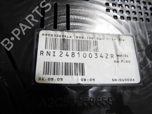 Instrument cluster RENAULT MEGANE III Hatchback (BZ0/1_, B3_)  | BP20047868C47 