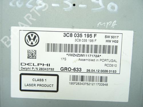 Used Radio Radio VW TIGUAN (5N_) 2.0 TDI (140 hp) 29277655 29277655
